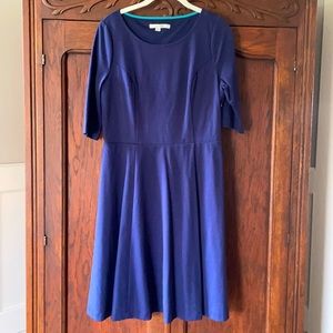Boden Navy Ponte dress